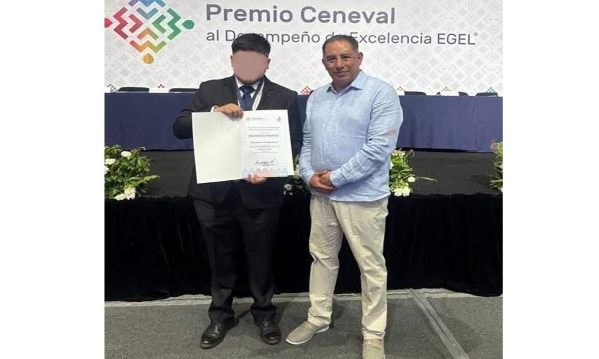 Premio CENEVAL al Desempeño de Excelencia EGEL