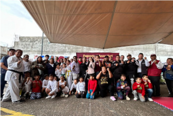 Tejiendo Paz, colonia 3 de Mayo, Junta Auxiliar de San Sebastián de Aparicio