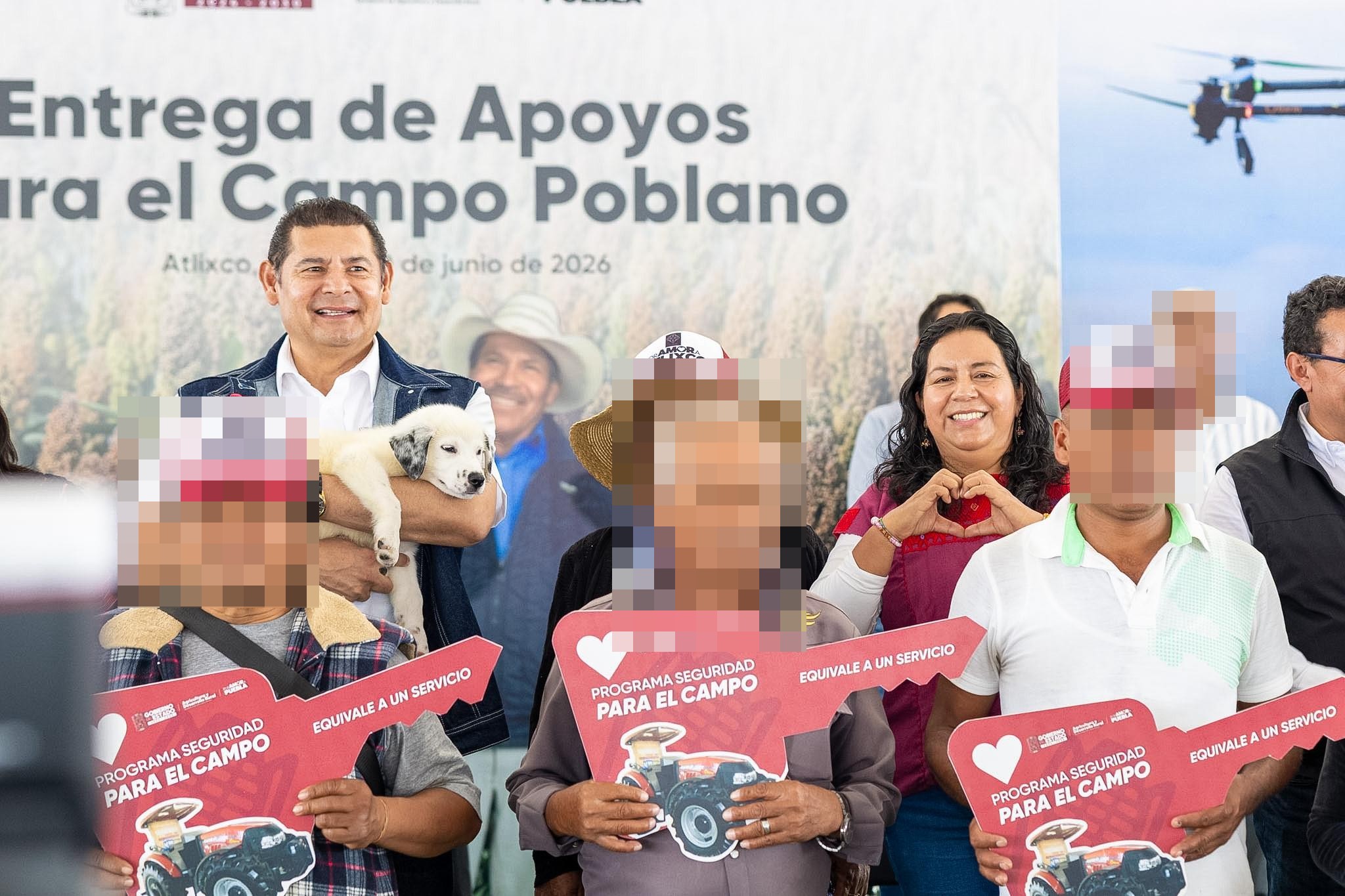 Con bienestar, desarrollo y trabajo en territorio, SADR transforma microrregión de Atlixco