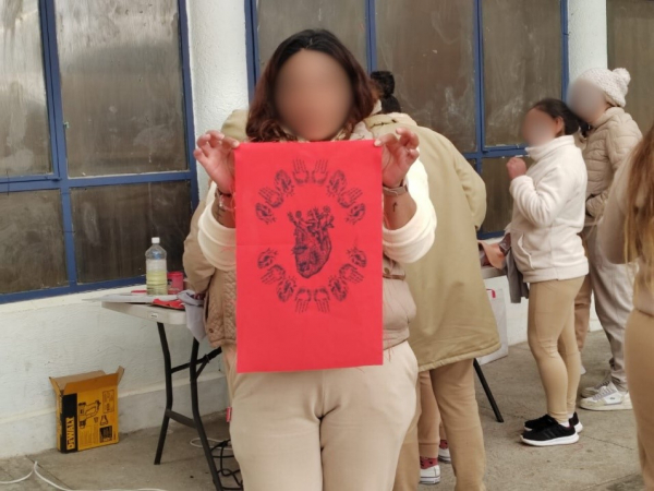 Taller de Grabado en el Centro Penitenciario Femenil de Ciudad Serdán