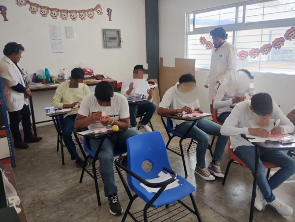 Taller de Escultura y Modelado “Autodescubrimiento” en el Centro de Internamiento Especializado para Adolescentes (CIEPA)