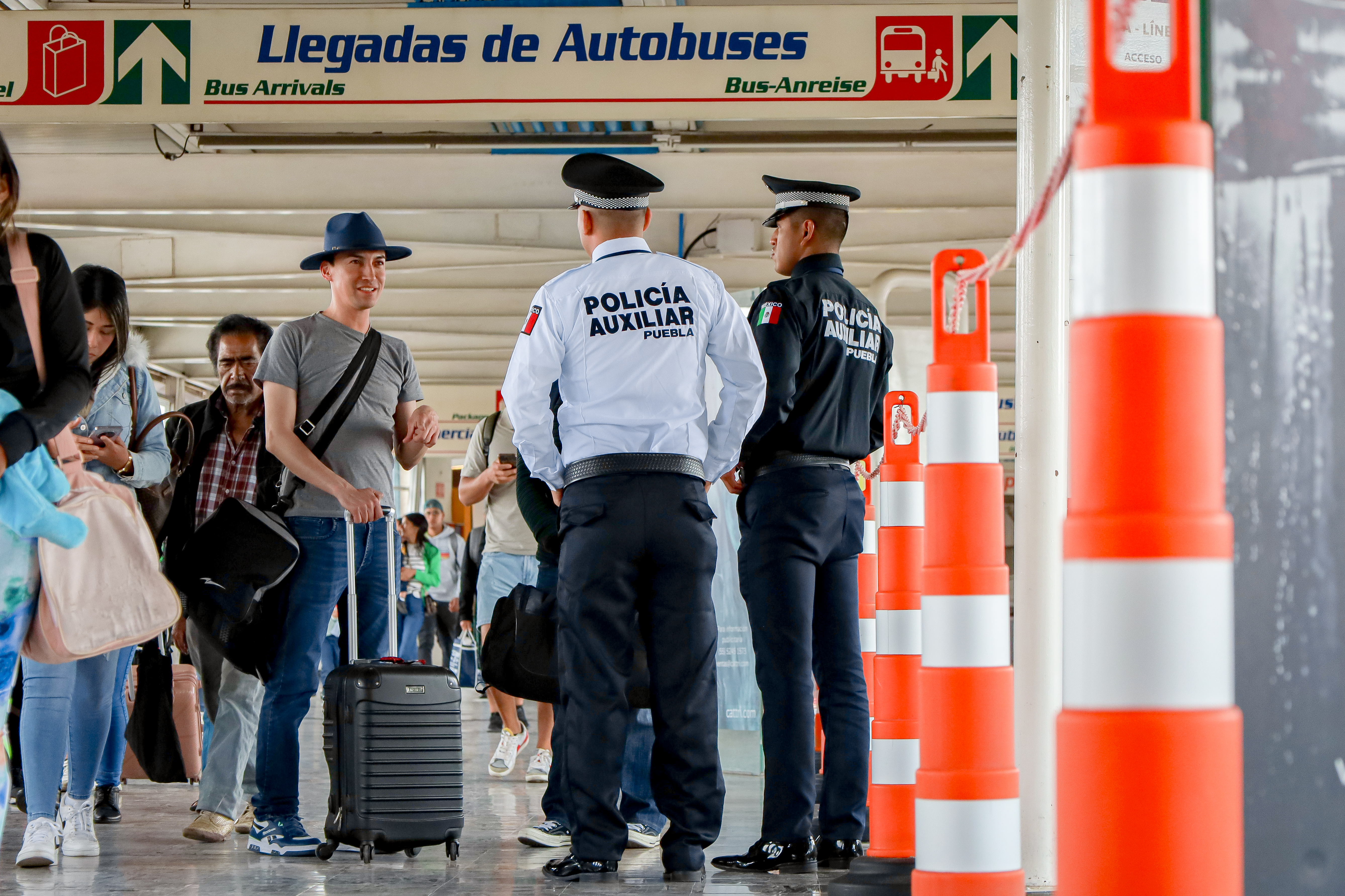 Policía Auxiliar fortalece entornos de paz con operativo  "Vacaciones Seguras 2026"