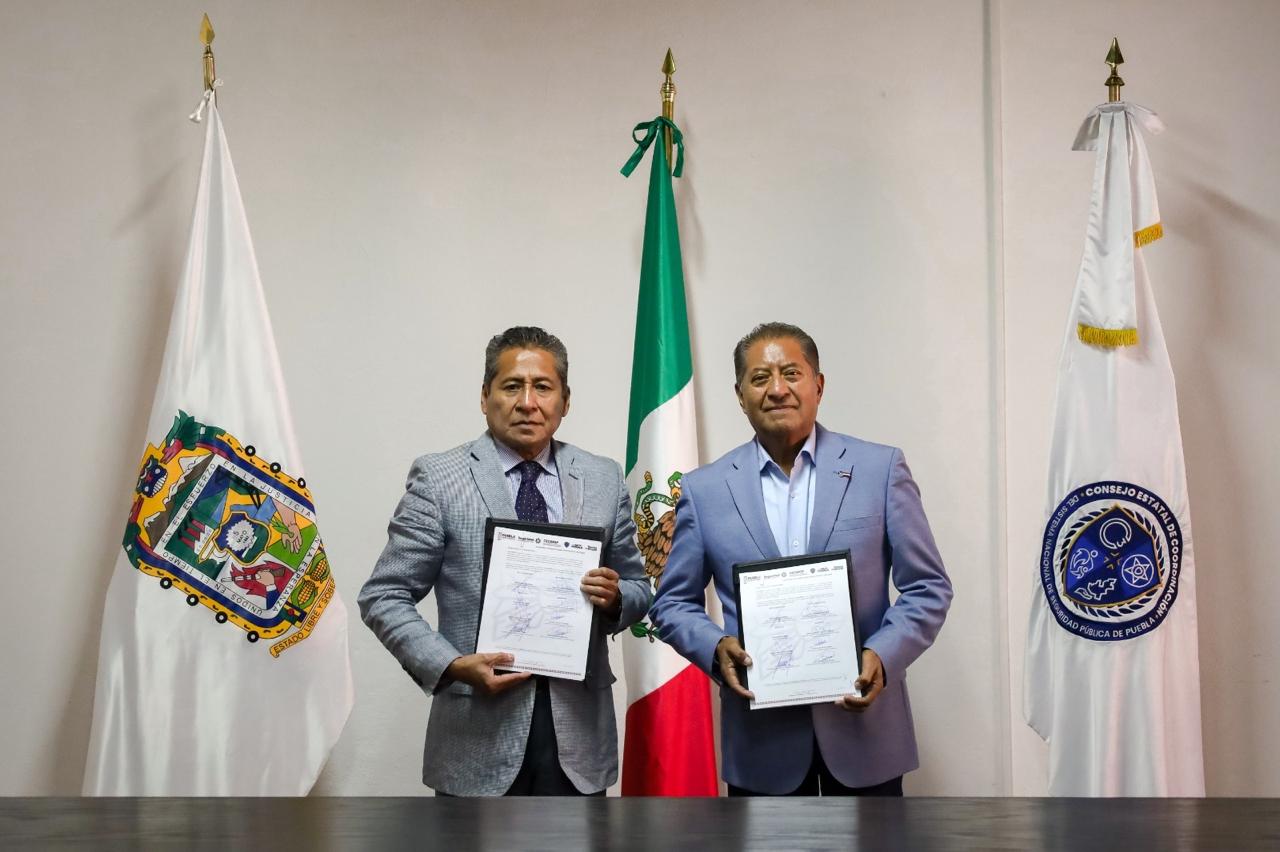Policía Auxiliar y CECSNP signan convenio para evaluaciones de control y confianza