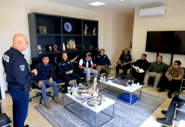 SSP Estatal refuerza coordinación interinstitucional con municipios de la zona metropolitana