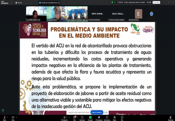 XXV Concurso estatal de ciencia y tecnología virtual 2026