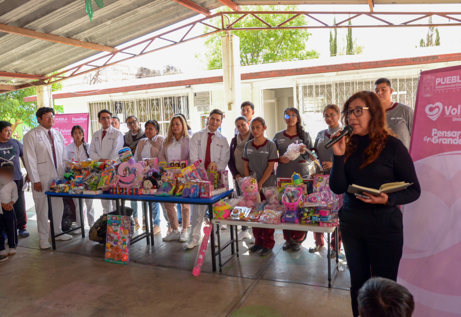 Campaña de donación de juguetes gestionado por el voluntariado USEP