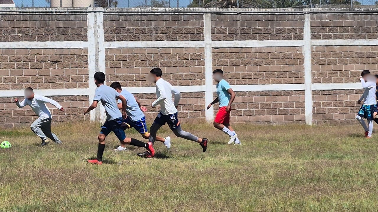 Encuentro de fútbol y convivencia en el Centro de Internamiento Especializado para Adolescentes (CIEPA)