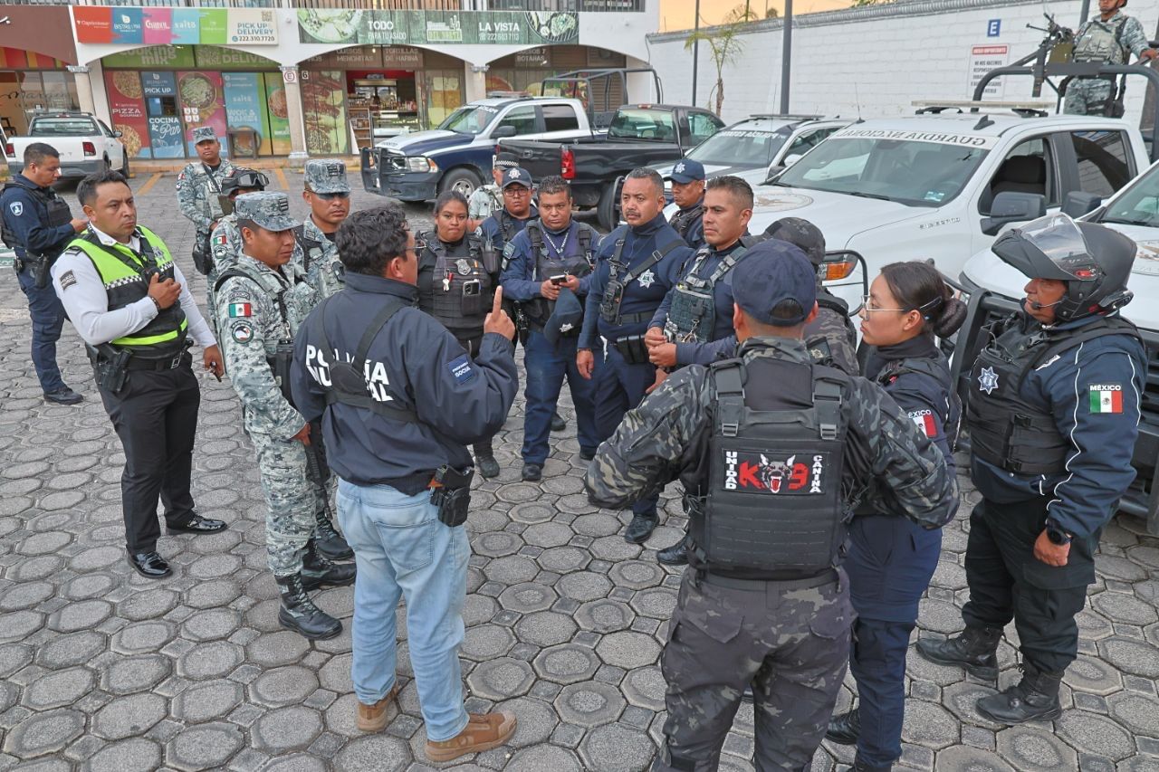 Federación, estado y municipios fortalecen vigilancia y proximidad social en Vía Atlixcáyotl