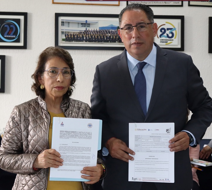 Firma ITSSNP convenio de colaboración con Asados Jabalí, La Casa Naranja