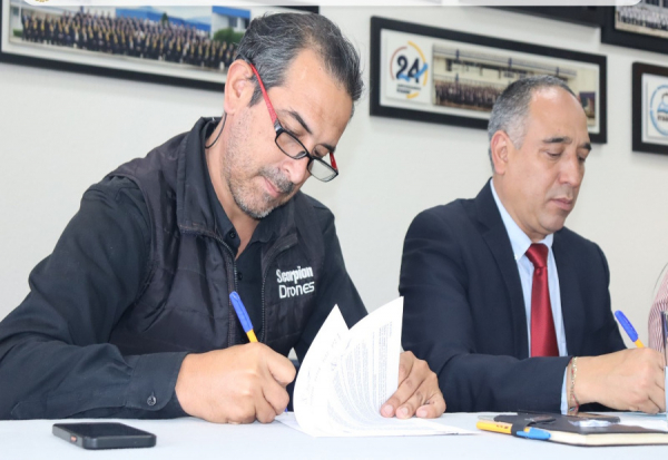 Firma de Convenio: ITSSNP y Scorpion Drones S de R.L. de C.V. 1er trimestre 2026
