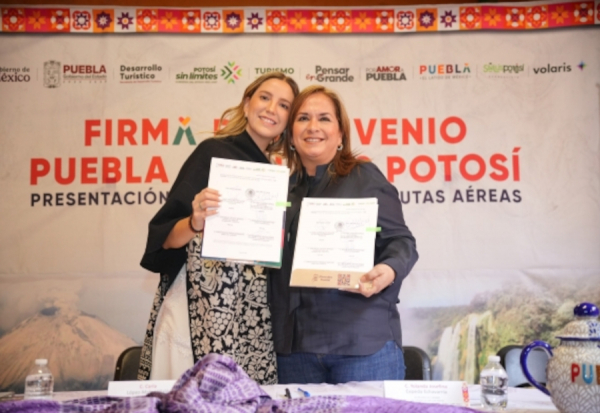 Firma de convenio "Puebla - San Luis Potosí"