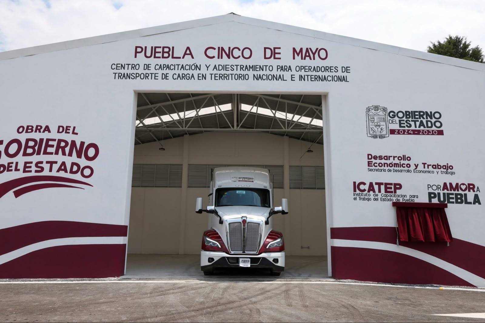 Inauguración del Centro de Capacitación y Adiestramiento para Operadores de Transporte de Carga