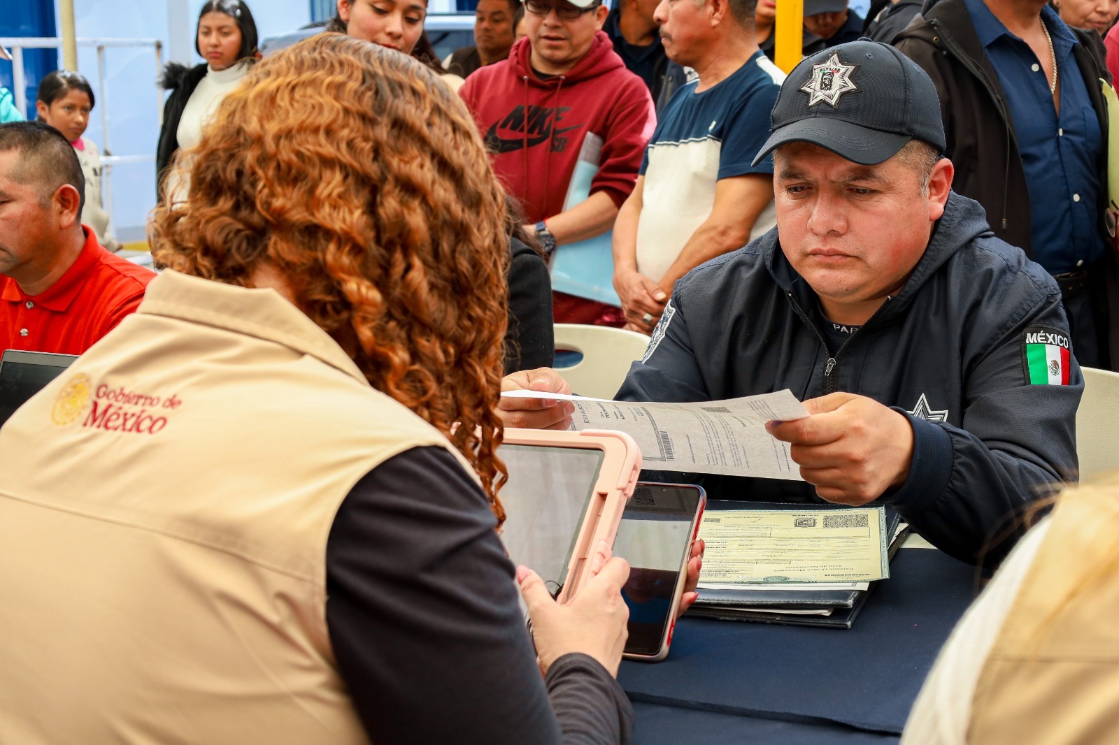 Mediante afiliación, Policía Auxiliar e IMSS-Bienestar amplían cobertura médica para su personal