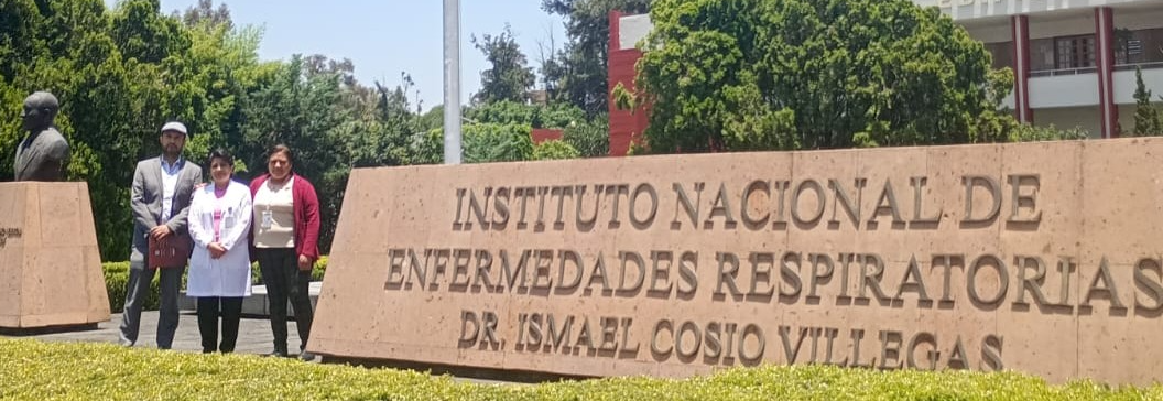 Reunión en el Instituto Nacional de Enfermedades Respiratorias “Ismael Cosío Villegas”