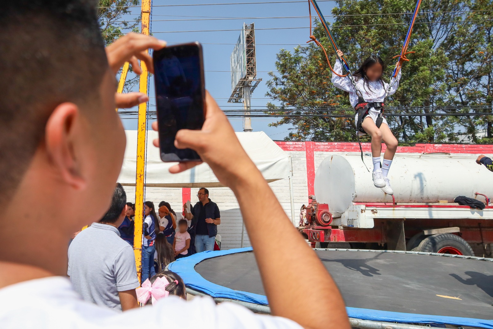 Policía Auxiliar conmemora Día del Niño a hijas e hijos de guardias policiales