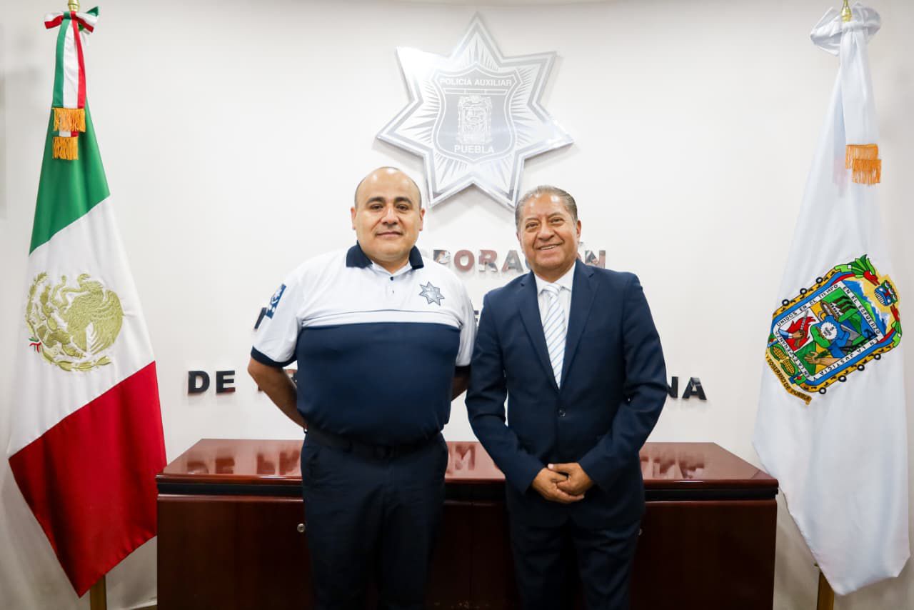 Policía Auxiliar de Puebla y Michoacán fortalecen modelos operativos en seguridad patrimonial