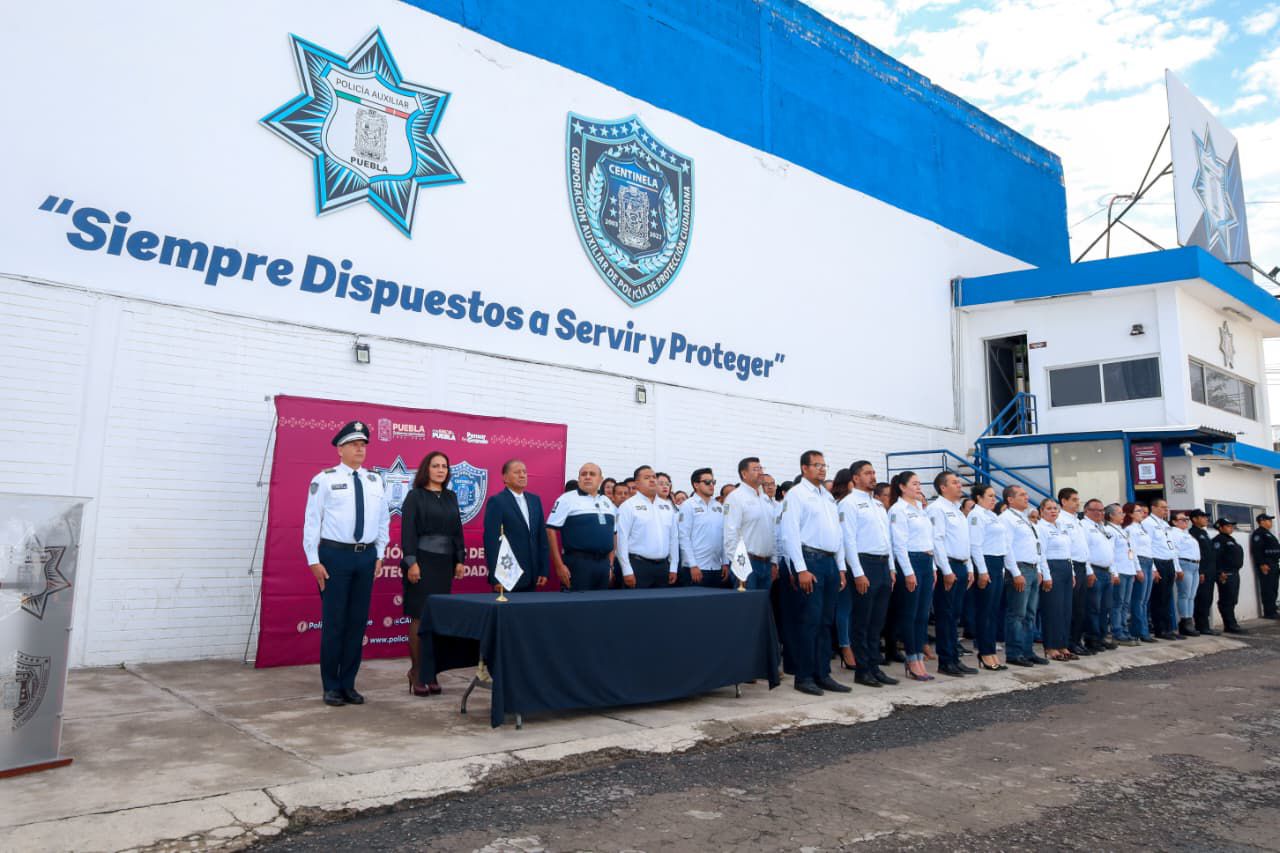 Policía Auxiliar de Puebla y Michoacán fortalecen modelos operativos en seguridad patrimonial
