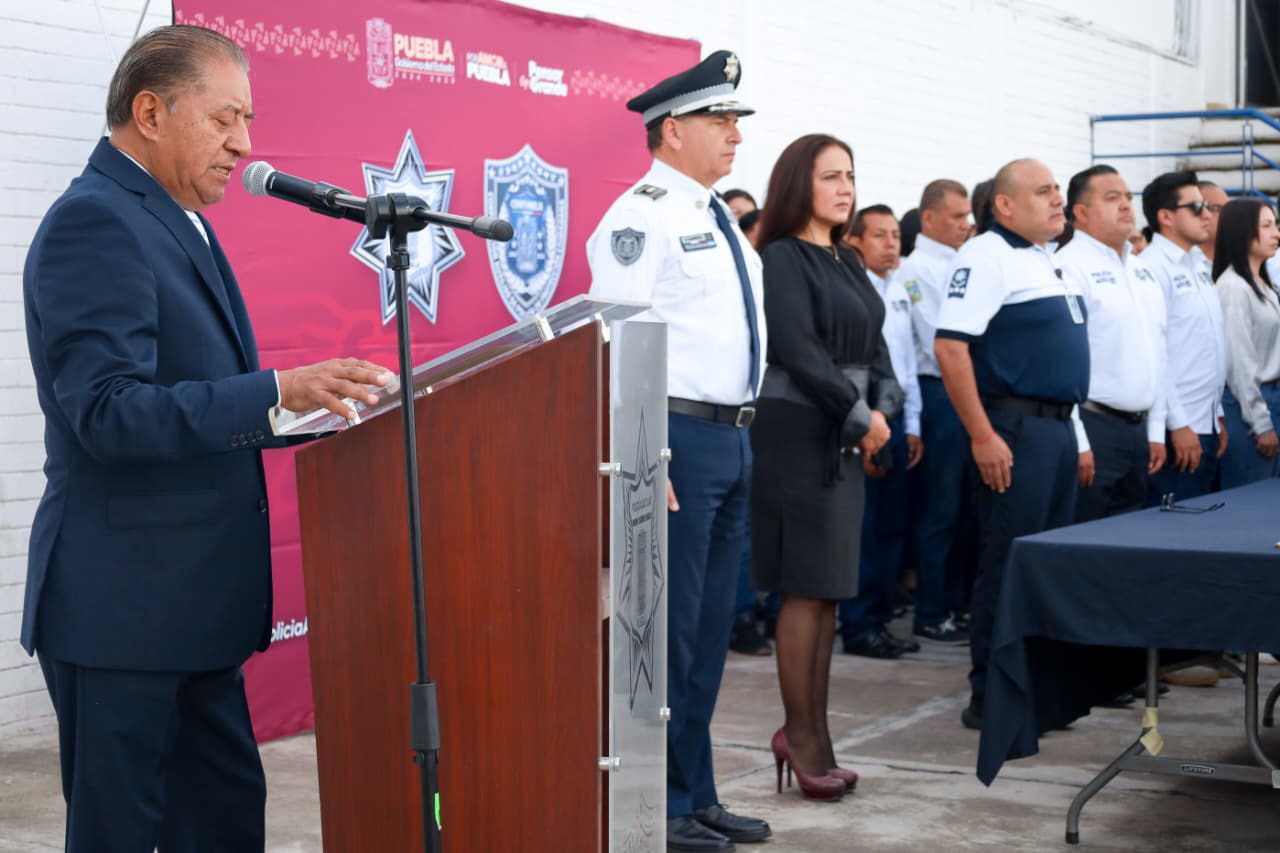 Policía Auxiliar de Puebla y Michoacán fortalecen modelos operativos en seguridad patrimonial
