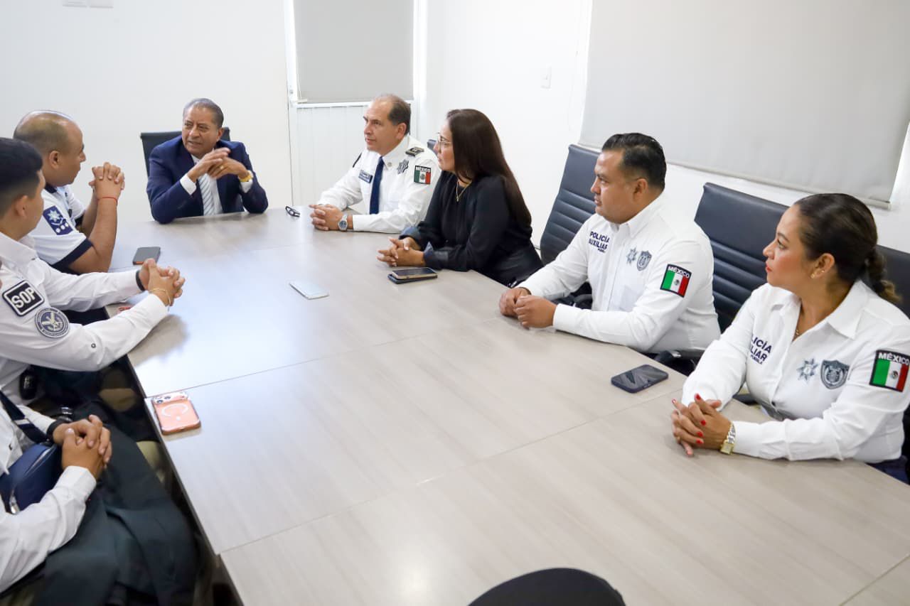Policía Auxiliar de Puebla y Michoacán fortalecen modelos operativos en seguridad patrimonial